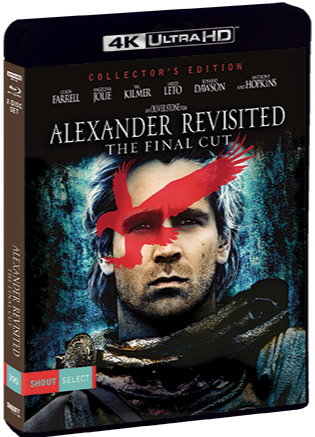 Alexander Revisited: The Final Cut (2004) Shout Select - 4K UHD / Blu-ray Region A *NO SLIPCOVER*