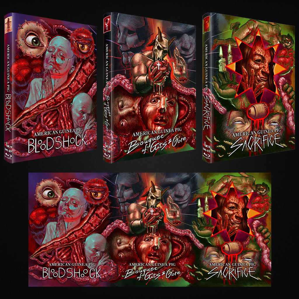 PRE-ORDER American Guinea Pig (Trilogy) LE 333 Mediabook Bundle A - Blu-ray Region Free