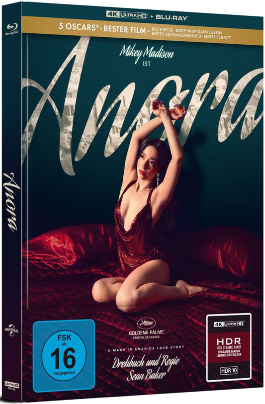 Anora (2024) LE Mediabook - 4K UHD / Blu-ray Region B