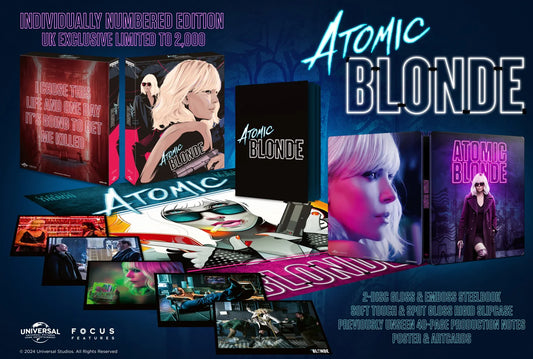 PRE-ORDER Atomic Blonde (2017) Limited Ultimate Collector's Edition Steelbook - 4K UHD