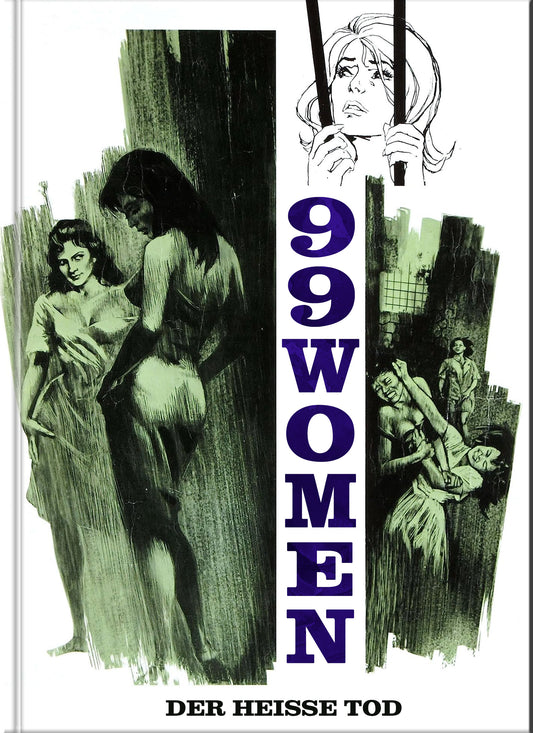 PRE-ORDER 99 Women (1969) LE Mediabook C - Blu-ray Region B
