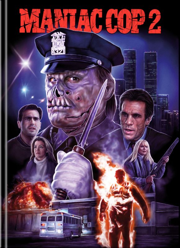 Maniac Cop 2 (1990) LE 200 Mediabook - 4K UHD / Blu-ray Region B