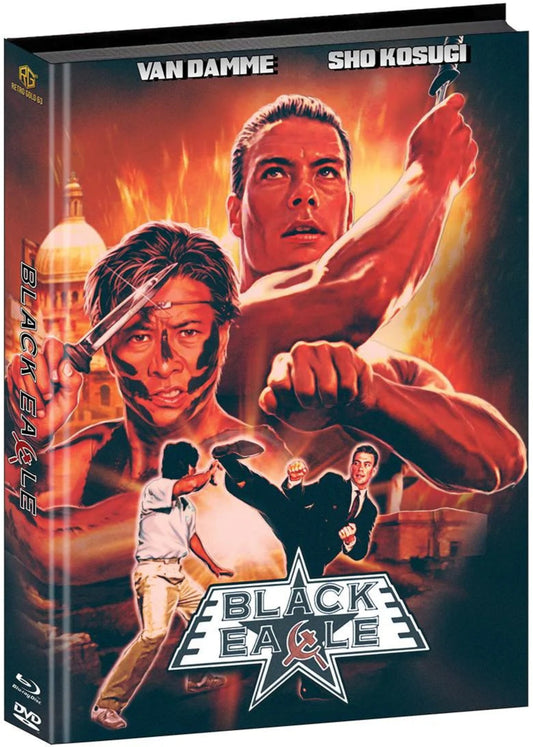 Black Eagle (1988) LE 150 Padded Mediabook - Blu-ray Region B