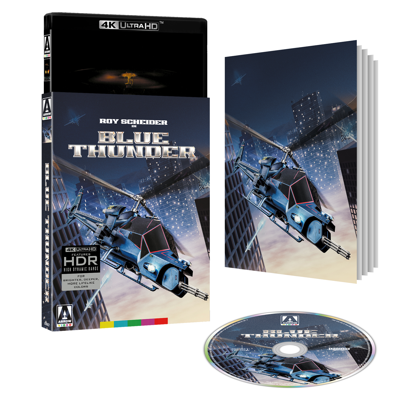 PRE-ORDER Blue Thunder (1983) LE Slipcover Arrow US - 4K UHD