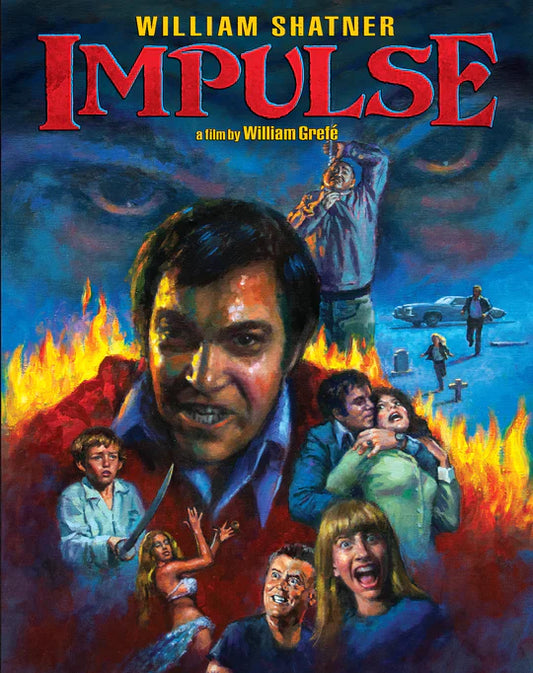 Impulse (1974) Grindhouse w/ Slip - Blu-ray Region Free