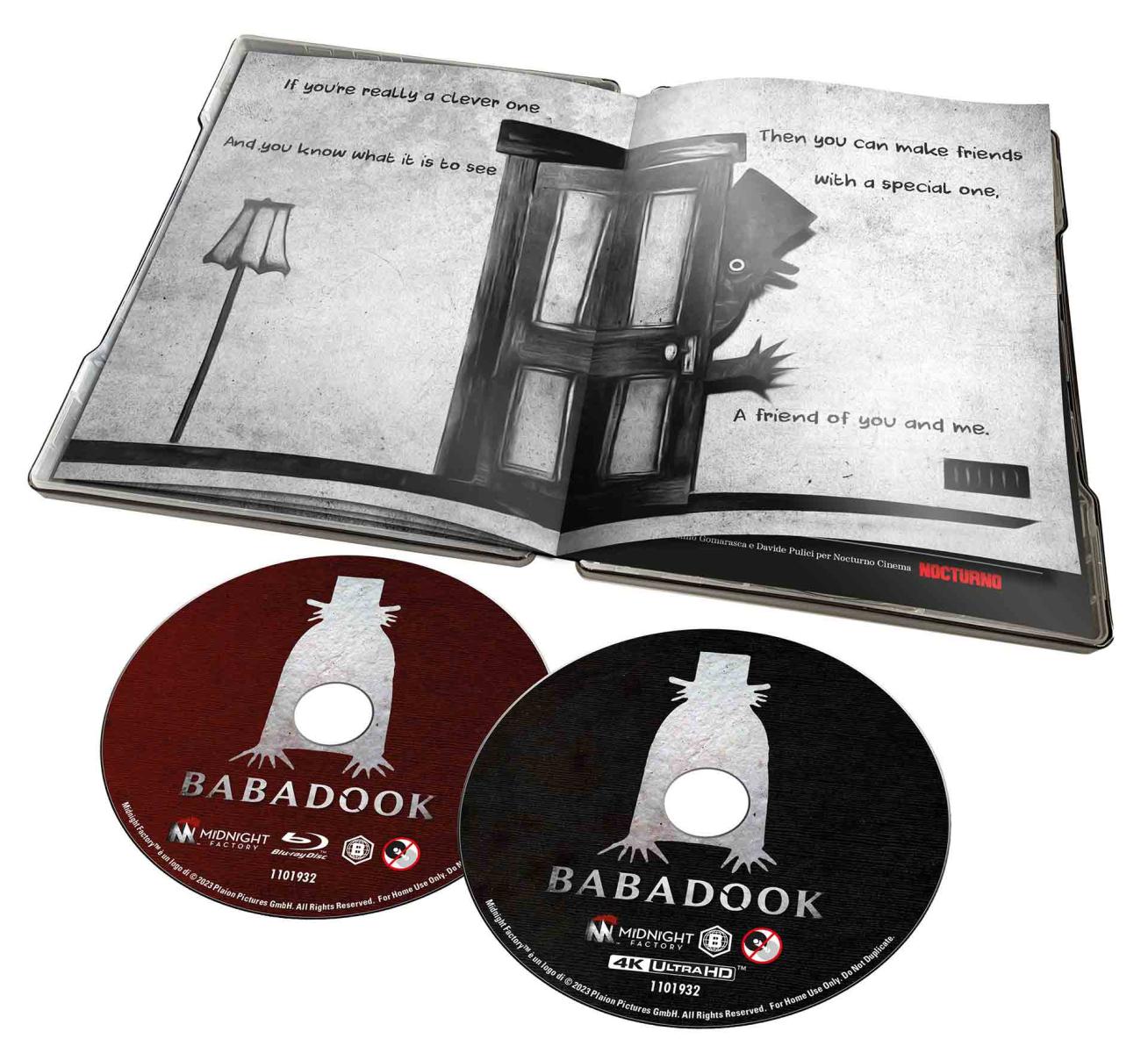 Babadook (2014) Definitive Edition Fabelo™ StoryBook Steelbook - 4K UHD / Blu-ray Region B