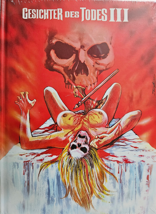 Faces of Death 3 (1985) LE 111 Mediabook Cover B - Blu-ray Region B