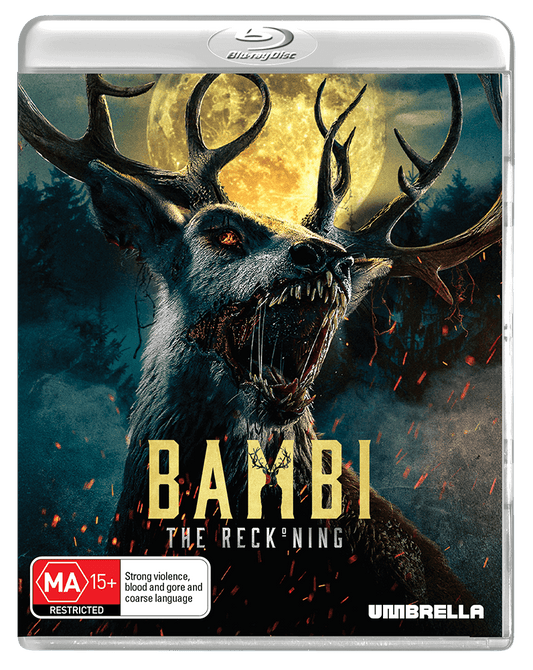 PRE-ORDER Bambi: The Reckoning (2025) Umbrella - Blu-ray Region Free