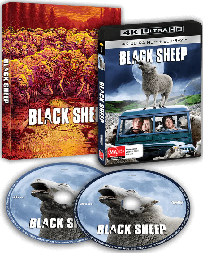 Black Sheep (2006) w/ Slipcase Umbrella - 4K UHD / Blu-ray Region Free
