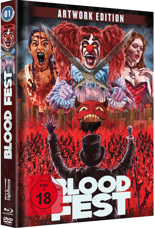 Blood Fest (2018) LE 600 Mediabook - Blu-ray Region B