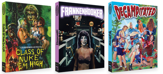 PRE-ORDER Tromarchive Collection (Series 2) LE Slipcover Refuse Films - Blu-ray Region Free