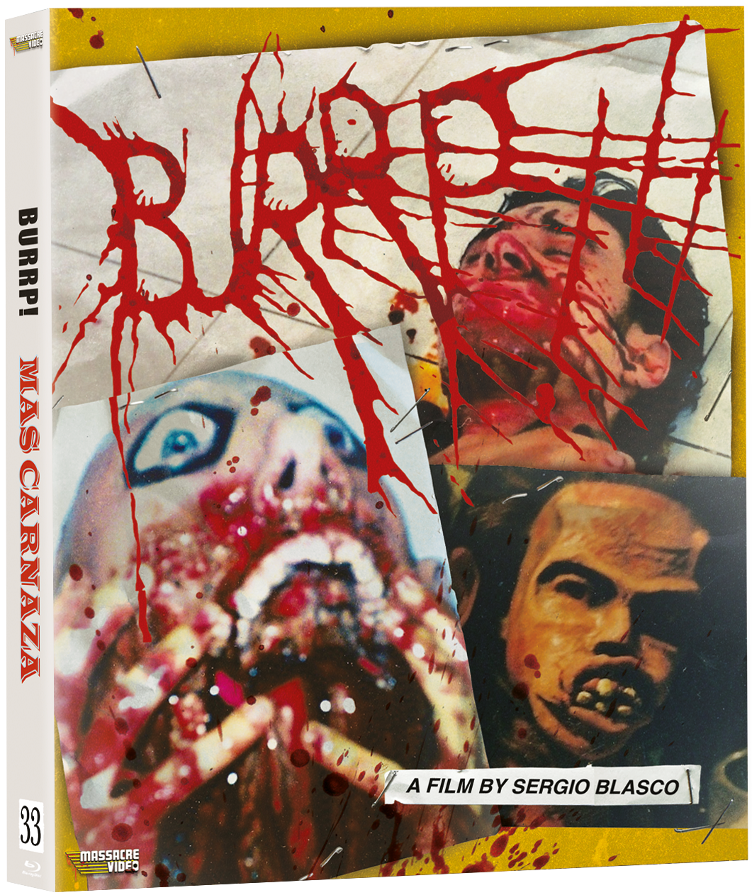 Burrp/Más Carnaza - LE Slipcase Massacre Video - Blu-ray
