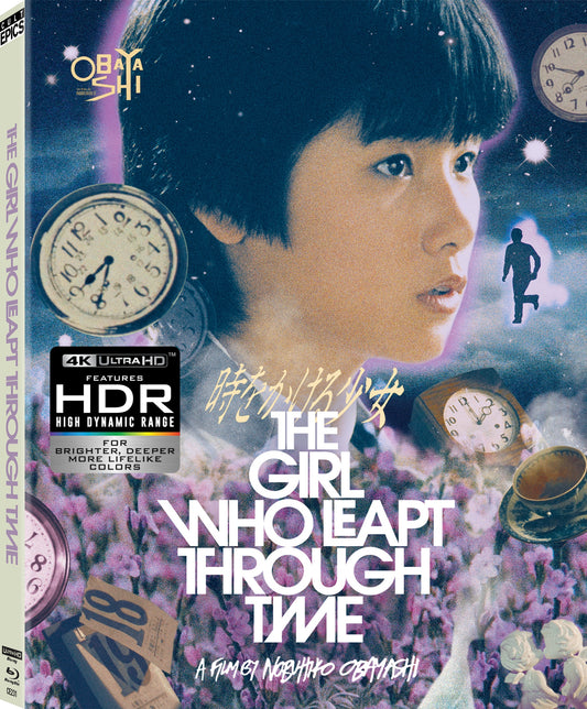 PRE-ORDER The Girl Who Leapt Through Time (1983) LE Slipcover Cult Epics - 4K UHD / Blu-ray