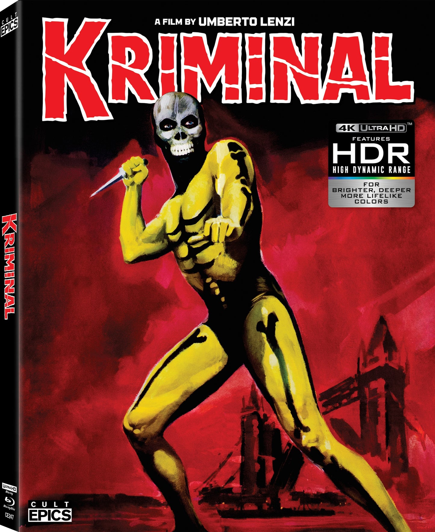 PRE-ORDER Kriminal (1966) LE Slipcover Cult Epics - 4K UHD / Blu-ray