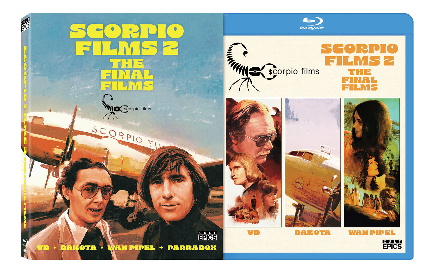PRE-ORDER Scorpio Films 2: The Final Films - 4-Disc LE Slipcase Cult Epics - Blu-ray