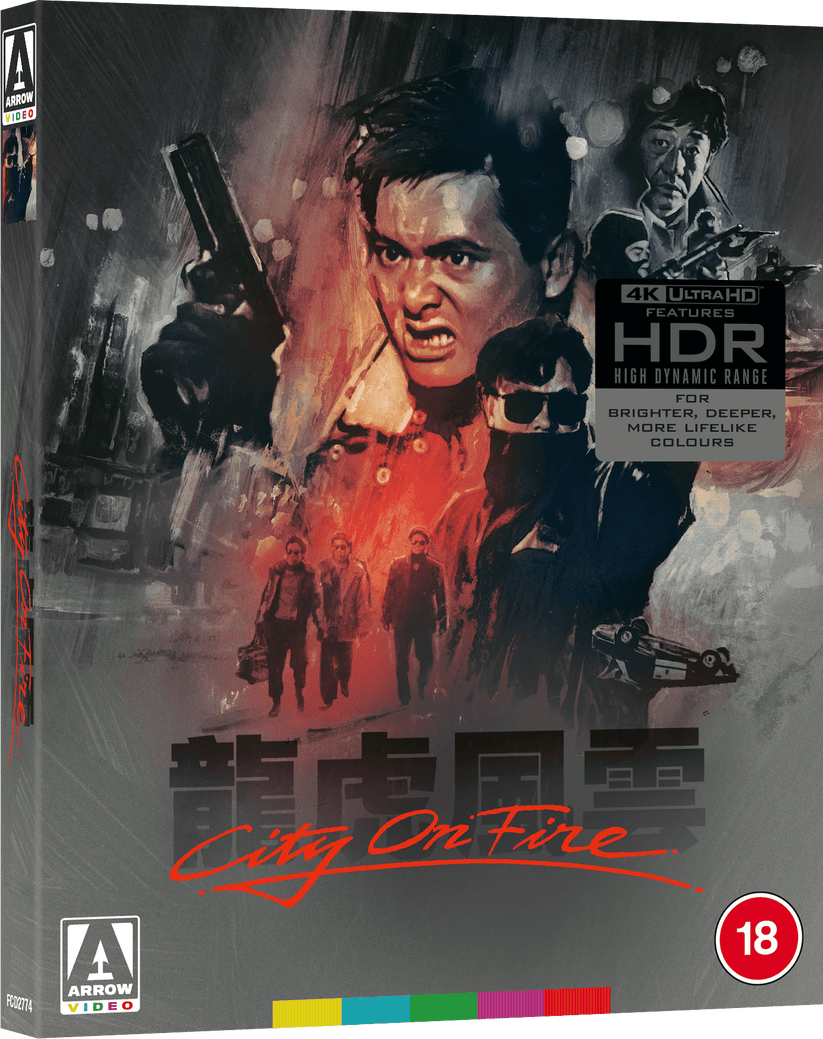 City on Fire (1987) LE Slipcover Arrow UK - 4K UHD