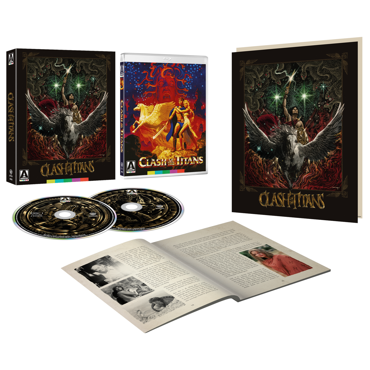 PRE-ORDER Clash of the Titans (1981) Limited Edition Arrow US - Blu-ray