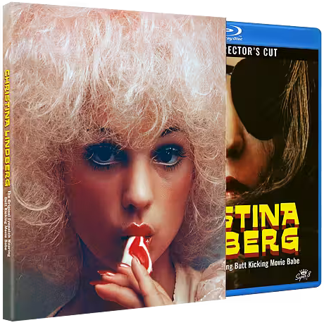 Christina Lindberg: The Original Eye Patch Wearing Butt Kicking Movie Babe - LE Slipcover - Blu-ray Region Free