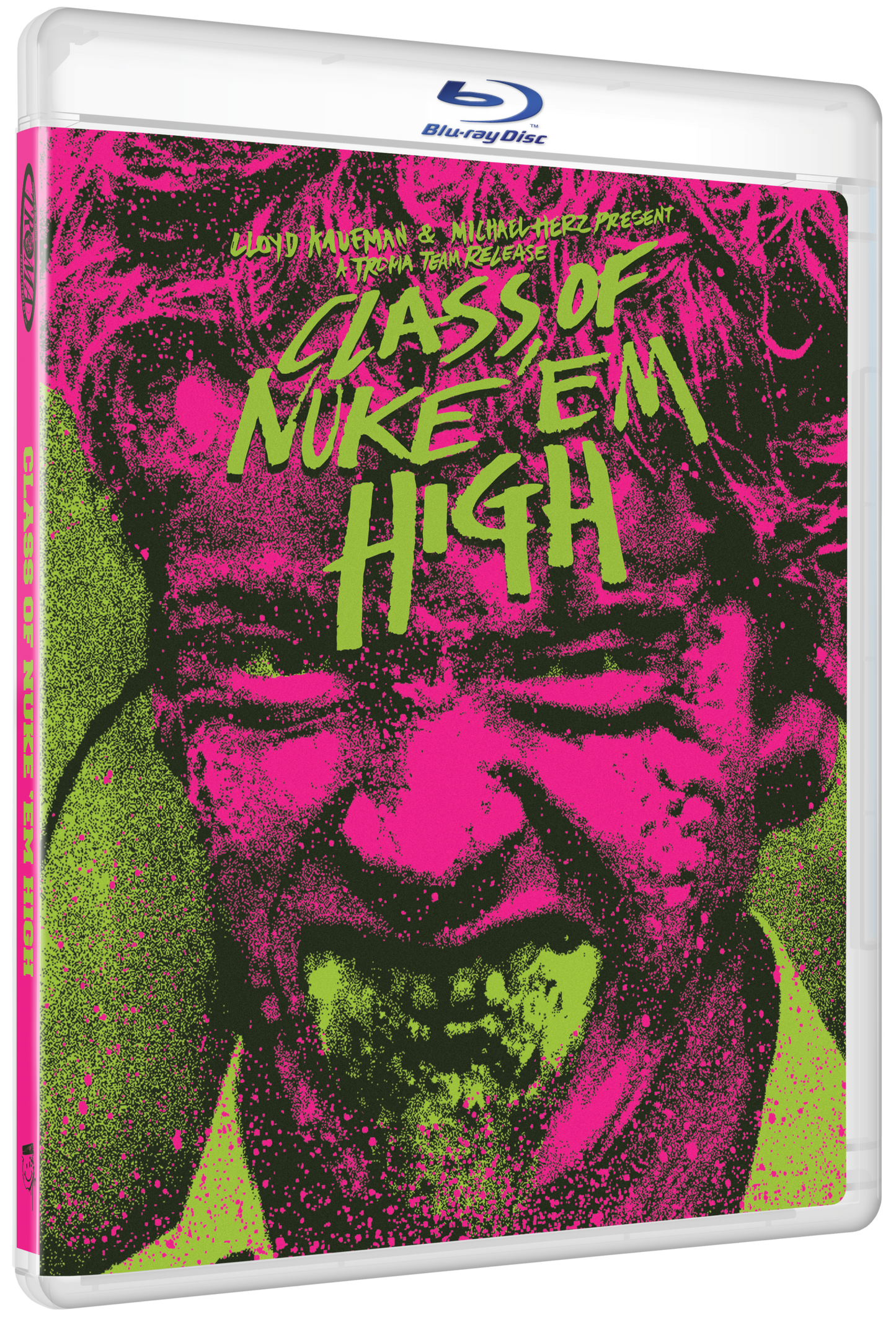 PRE-ORDER Class of Nuke 'Em High (1986) LE Slipcover Tromarchive Refuse Films - Blu-ray Region Free