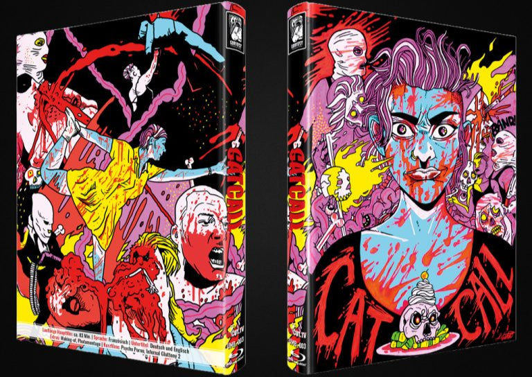 Catcall: Omega Violence (2022) Limited 111 Mediabook UncutTV - Blu-ray Region Free