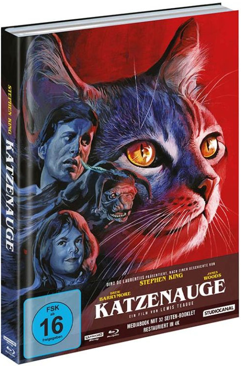 Cat's Eye (Plaion Shop Exclusive Mediabook - 4K UHD / Blu-ray Region B)