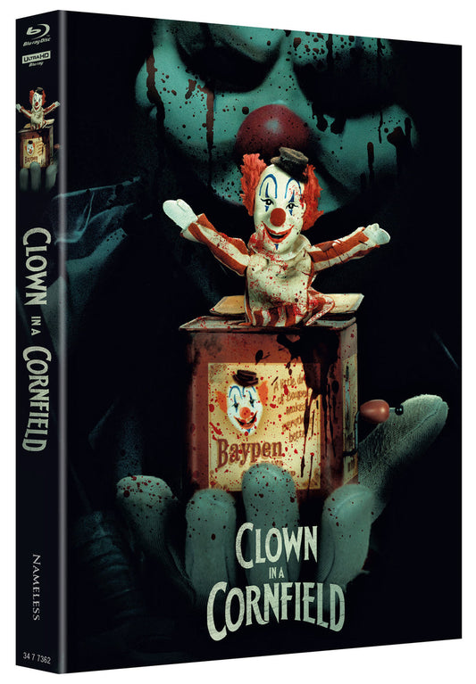Clown in a Cornfield (2025) LE 444 Mediabook A - 4K UHD / Blu-ray Region B