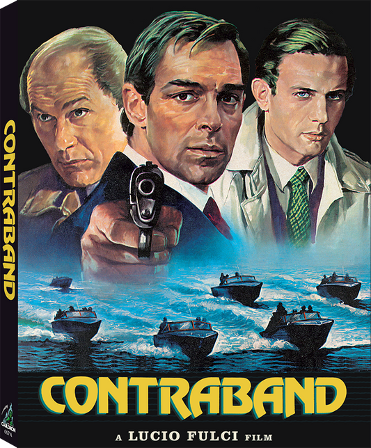 Contraband (1980) LE Slipcase Cauldron Films - Blu-ray + CD Soundtrack