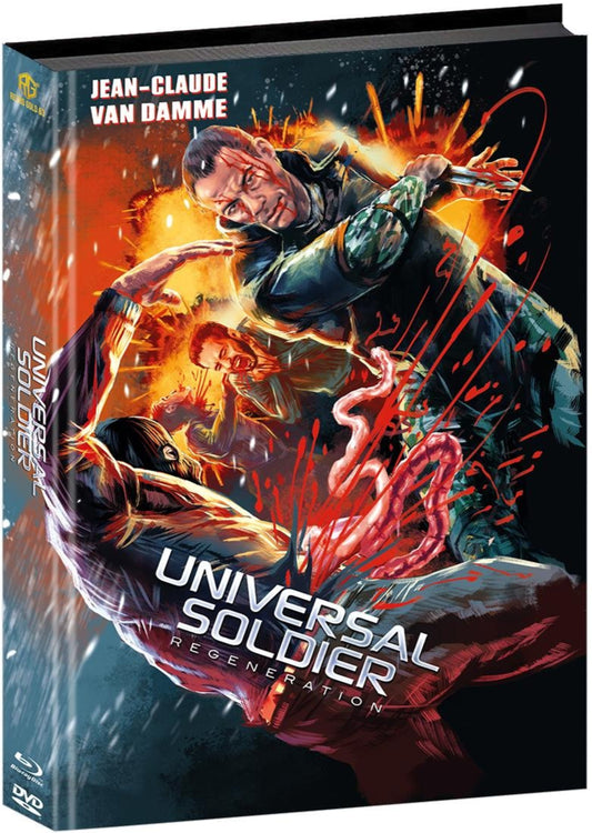 Universal Soldier: Regeneration (2009) LE 333 Padded Mediabook - Blu-ray Region B
