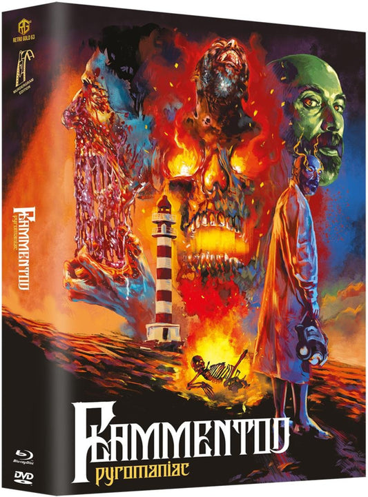 Flammentod (Pyromaniac 2024) LE 250 264-Page Mediabook A - Blu-ray Region Free