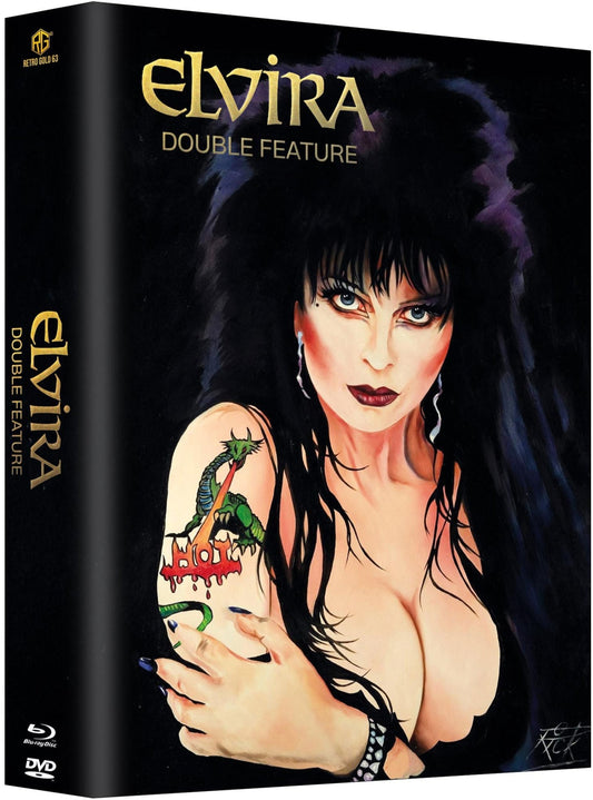 Elvira (Double Feature) LE 150 Mega 264-Page Mediabook A - Blu-ray Region B