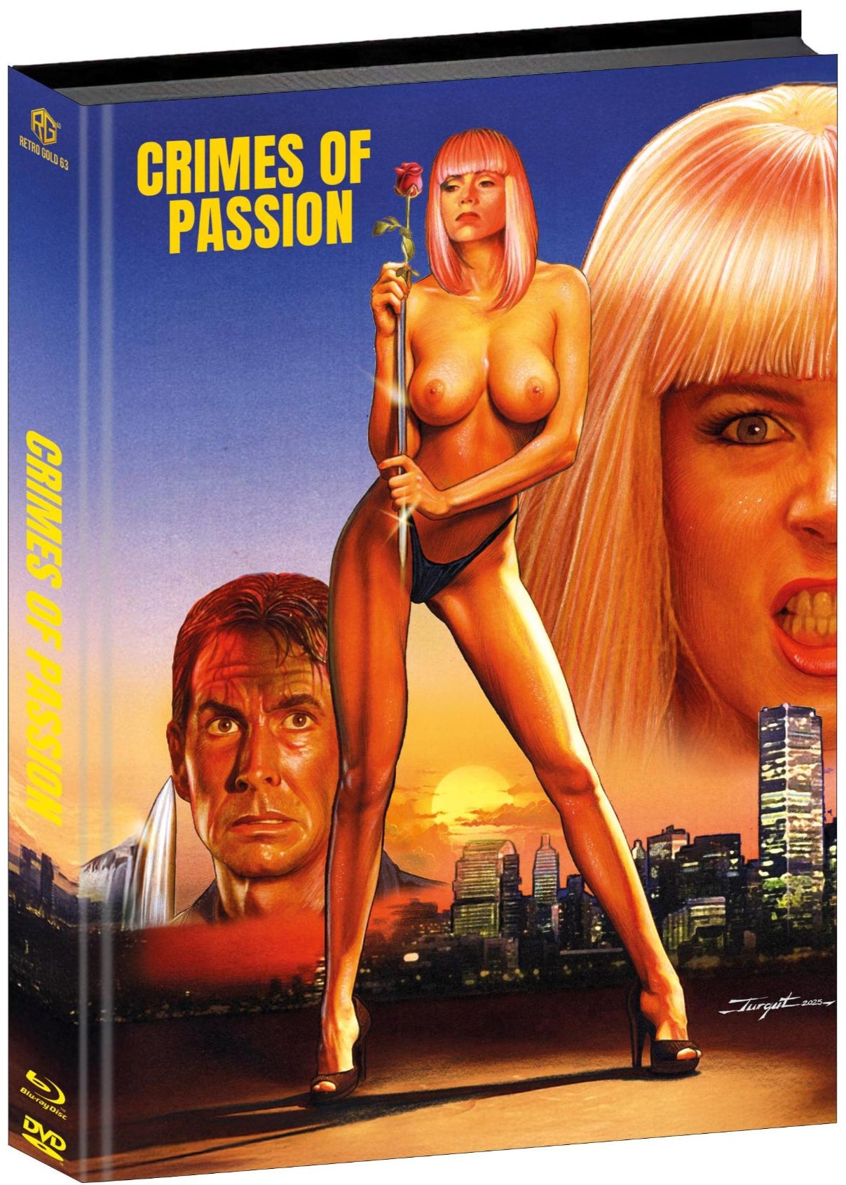 Crimes of Passion (1984) LE 163 Padded Mediabook A - Blu-ray Region B