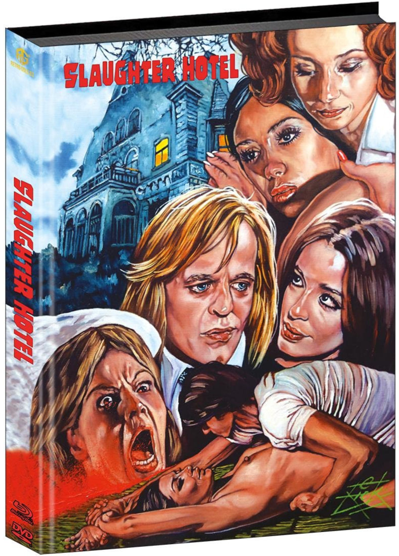 Slaughter Hotel (1971) LE 250 Padded Mediabook B - Blu-ray Region B
