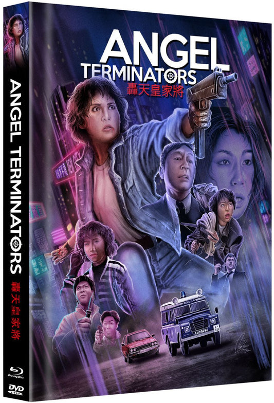 Angel Terminators (1992) LE 222 Mediabook - Blu-ray Region B