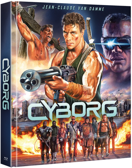 Cyborg (1989) Limited Edition Mediabook Plaion - Blu-ray Region B