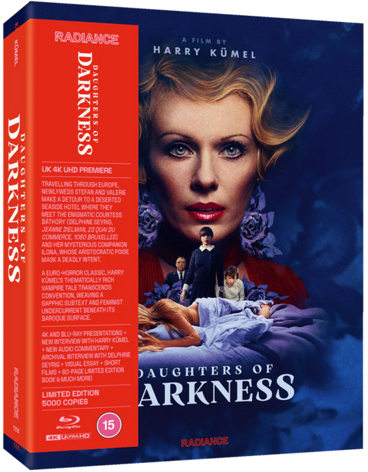 Daughters of Darkness (1971) Limited Edition Radiance UK - 4K UHD / Blu-ray Region Free