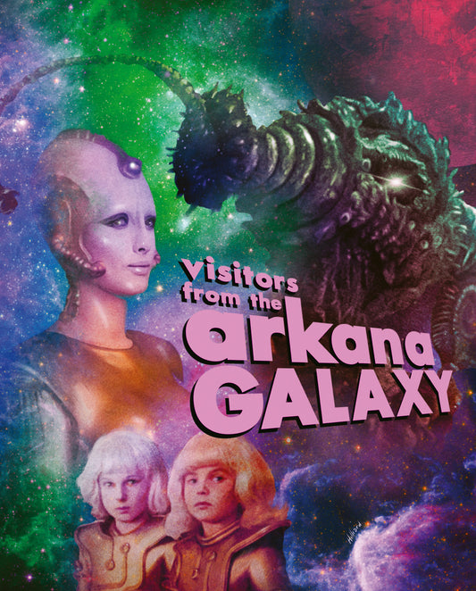 Visitors From The Arkana Galaxy (1981) Deaf Crocodile - Blu-ray Region A