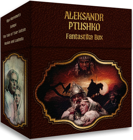 Aleksandr Ptushko Fantastika Box (4 Films) Limited Edition Box Set Deaf Crocodile - Blu-ray