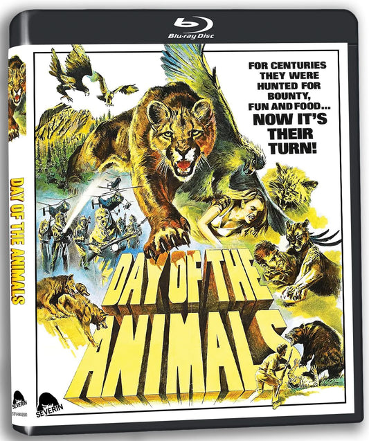 Day of the Animals (1976) Used - Severin Blu-ray Region Free