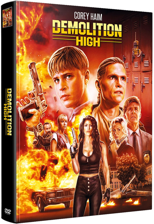 PRE-ORDER Demolition High (1996) LE 199 Padded Mediabook - Blu-ray / DVD Region B