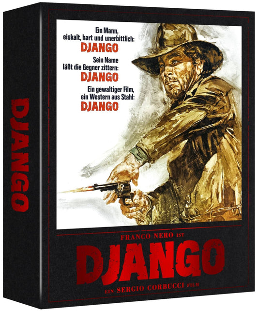 Django (1994) Plaion 5-Disc Special Edition - 4K UHD / Blu-ray (RGN B) / CD