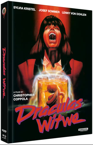 Dracula's Widow (1988) Limited Edition 666 Mediabook - Blu-ray Region B