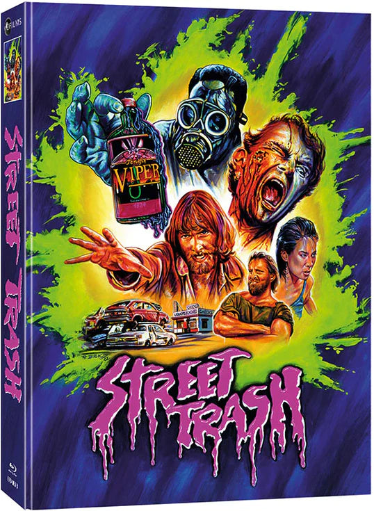 Street Trash (1987) LE 666 Padded Mediabook - Blu-ray Region Free