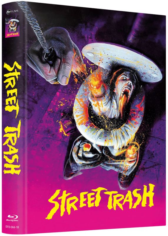 Street Trash (1987) LE 111 4x Mediabook Gold Edition SIGNED BY MIKE LACKEY - Blu-ray Region Free