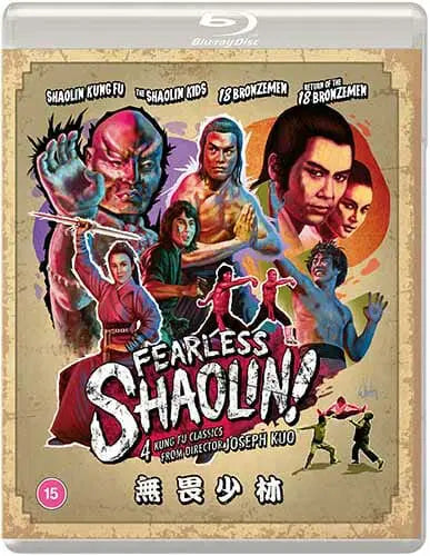Fearless Shaolin: 4 Films By Joseph Kuo - Eureka Blu-ray Region B