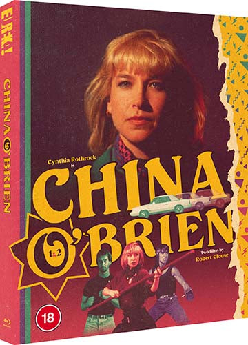 China O'Brien 1 & 2 ('90 - '91) LE w/ Slipcover Eureka UK - Blu-ray Region B