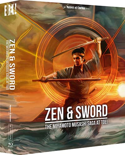 PRE-ORDER Zen and Sword: The Miyamoto Musashui Saga At Toei - Limited Edition Box Set Eureka UK - Blu-ray Region B