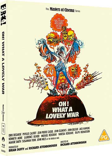 PRE-ORDER Oh What A Lovely War (1969) LE Slipcover Eureka UK - Blu-ray Region B