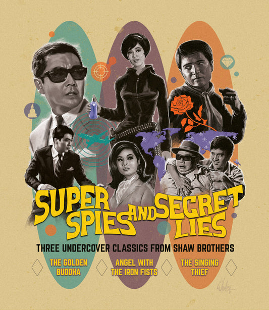 Super Spies and Secret Lies (1966) LE Slipcover Eureka US - Blu-ray Region A