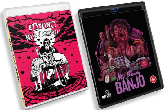 My Bloody Banjo / Eating Miss Campbell BUNDLE - Signed Slipcover - Blu-ray Region Free