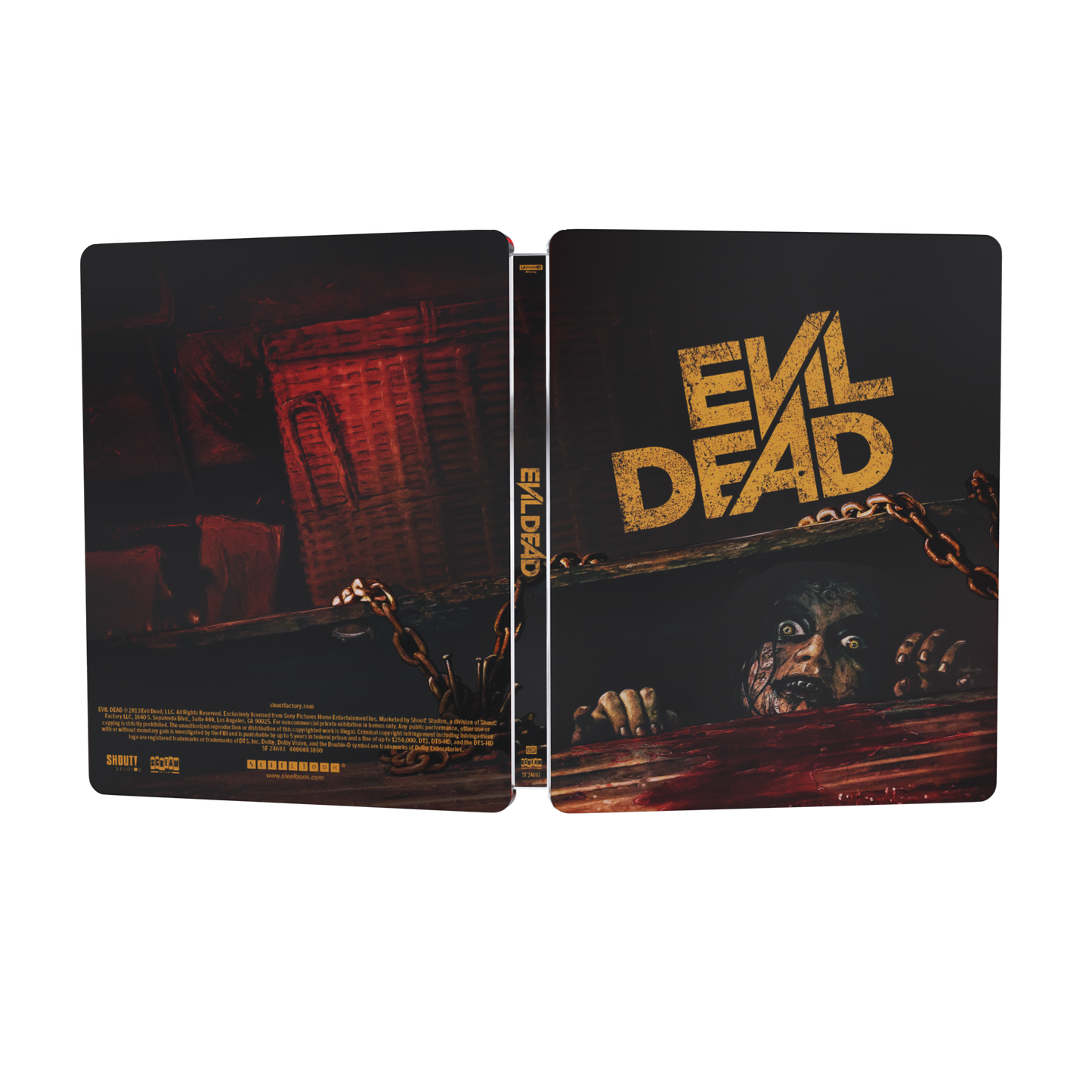 Evil Dead (2013) Limited Edition Steelbook - 4K UHD